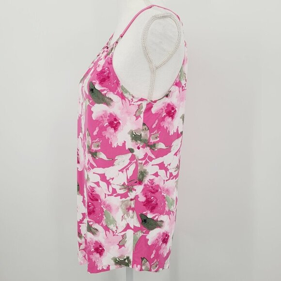 INC International Concepts Hardware Floral Top - Picture 5 of 8